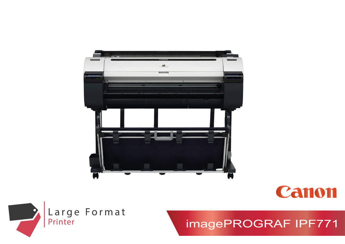 A0 Paper Plotter Printer Canon imagePROGRAF iPF771