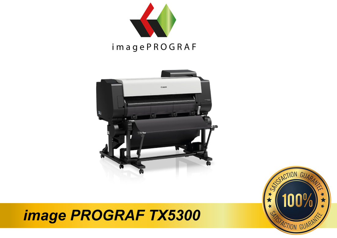 A0 A1 Plotter CAD Printer Canon imagePROGRAF TX5300