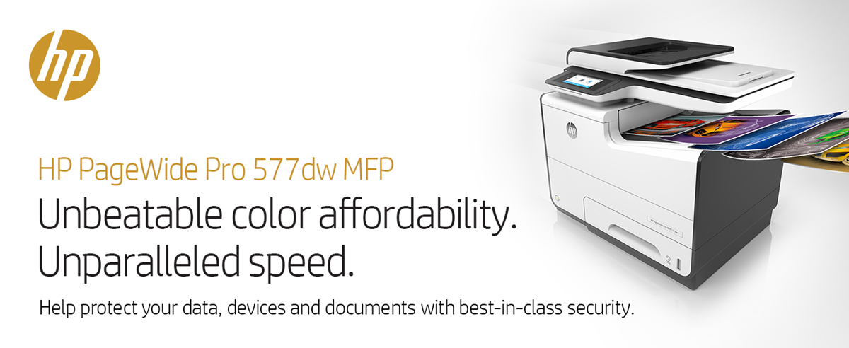 Color Photocopy Machine Rental Printer HP PageWide Pro 577dw
