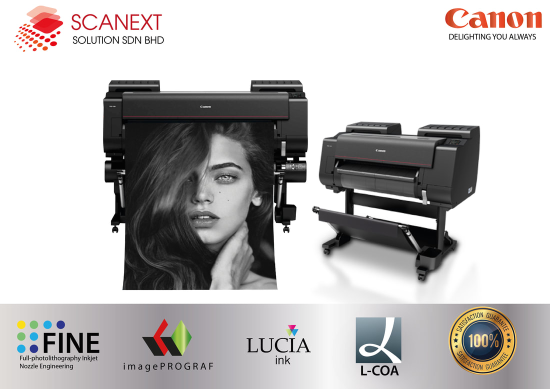 Large Photo Printer 24 inch Wide Plotter Canon imagePROGRAF PRO-520